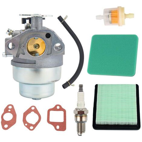 GCV160 Carburateur Tondeuse à Gazon, Carburateur avec Filtre à Air Bougie d'Allumage pour Moteur GCV160 HRB216 HRR216 HRS216 HRT216 HRZ216 (1/5)