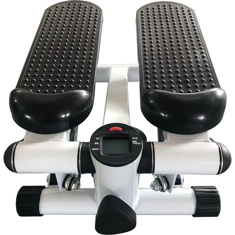 Stepper,mini Stepper per fitness e aerobica, Con fasce di resistenza, gambe, braccia, coscia, fitness, allenamento per tutto il corpo