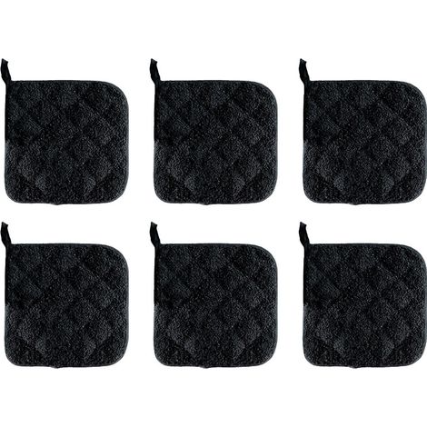6-piece Kitchen Set Daily basics Cotton Towel Pot Holder Heat Resistant Coaster Pot Holder Cooking and baking