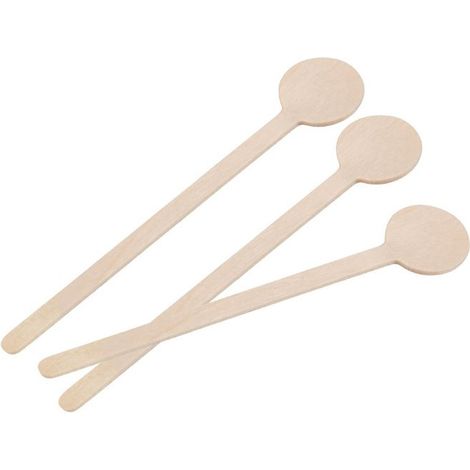 Agitateurs à Cocktail en Bois L 100 à 150 mm - Lot de 100 - Fiesta Green (1/4)