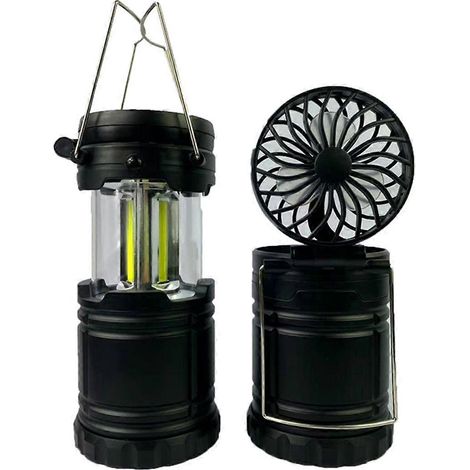 Lanternes LED d'extérieur, lanternes suspendues avec ventilateur --- (1/5)