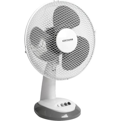 VOLTENO WENTYLATOR BIURKOWY BIAŁY 30cm