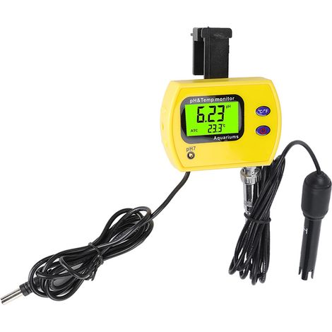 2-in-1 Hochpräzisions-pH-Meter 991, tragbares pH-Meter, Temperaturmessgerät, Thermometer, EU-Stecker, 220 V (1/5)