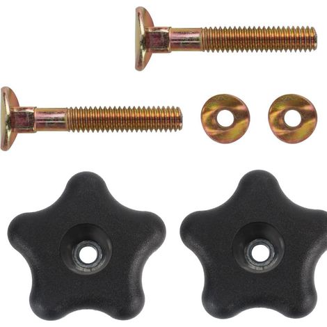 117-5976 Handle knob, 107-3844 Washer, 92-2260 Bolt, screw, nut, pentagonal bolt (1/4)