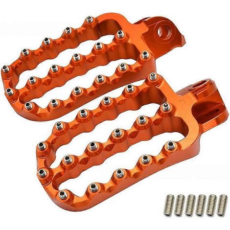 Pedales para KTM ADV 690 790 990 1290. Estriberas antideslizantes. Accesorios para motocicleta. (1/5)