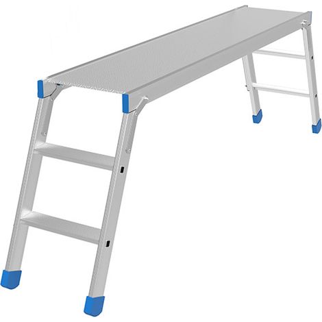 Marchetti STEP 80 cm piattaforma di lavoro con piedi richiudibili in alluminio (1/3)