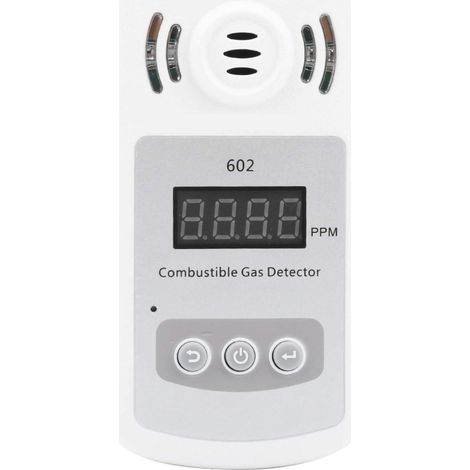 Probador de gas, detector de gas combustible, detector de fugas de gas, detector de gas natural, analizador de gas (1/5)