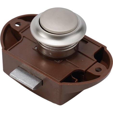 à bouton poussoir pour tiroir de camping car caravane et