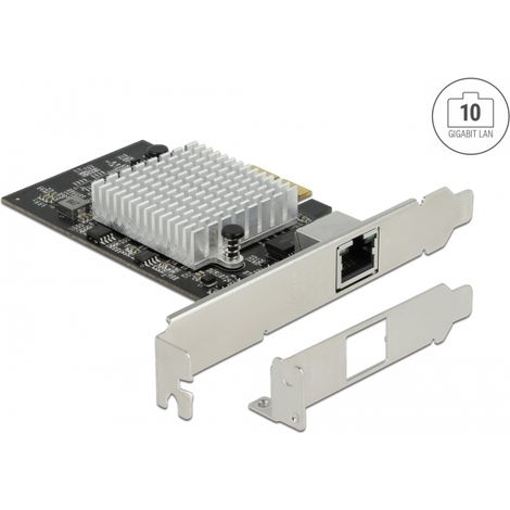 Delock Tarjetas PCI Express x2 1 x RJ45 10 Gigabit LAN AQC113CS