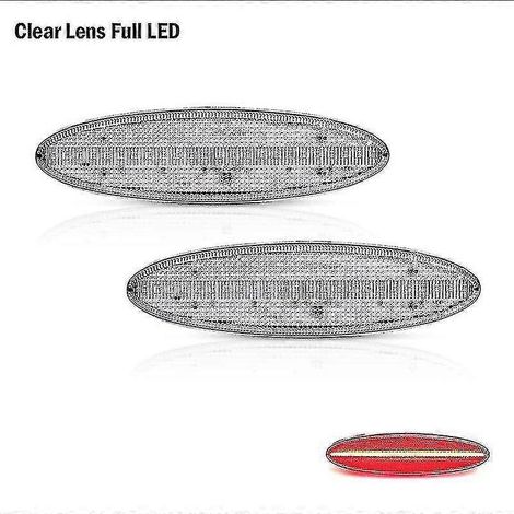 Luces de posición laterales traseras (rojas) para modelos Corvette C5 de 1997 a 2004, números de pieza: 16523536 y 16524722 (1/5)