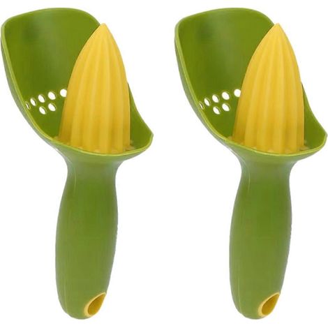 Presse-agrumes manuel de cuisine, presse-agrumes portable, presse-fruits verts coupés (1/5)