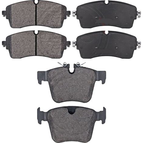 KIT PASTIGLIE FRENO ANTERIORI E POSTERIORI compatibile con JAGUAR X-TYPE (X400) / PASTIGLIE FRENANTI AUTO OEM FDB1425,FDB1416 FDB1885 / SOSTITUZIONE DIRETTA / BASSA POLVERE / SILENZIOSO