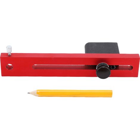 Karosserie-Linienmarkierer - Verstellbar 110 mm - Robustes Metall für Dellenreparatur und präzises Feilen (1/5)