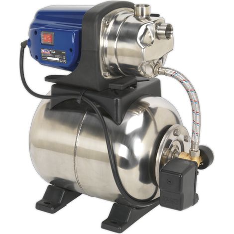 Sealey Surface Mounting Booster Pump Stainless Steel 55L/min 230V WPB062S (1/2)