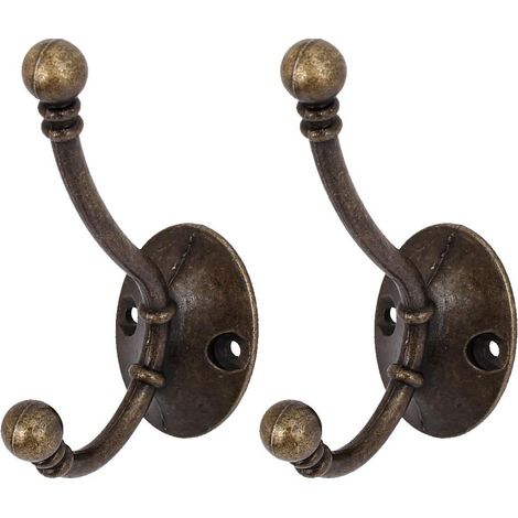 Kleidung Handtasche Kleiderständer Wandhalterung Bronze Ton 2tlg (574a77ef52be4c40a653941449d10d06) (1/4)