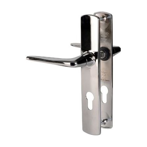 Poignées de porte sur plaque- Double béquillage RIV BLOC - ASSA ABLOY BEZAULT 70 A visser Trou de 22,5 mm (1/5)
