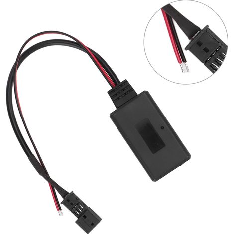 Adaptateur audio Bluetooth 5.0 pour voiture avec prise AUX 3 broches pour BMW E39 E46 E38 E53 (1/5)