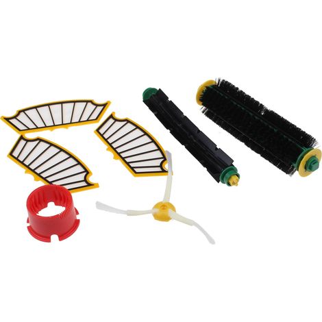 KIT REMPLACEMENT FILTRE ET BROSSE ASPI ROOMBA SERIE 500 82404 Irobot (1/2)