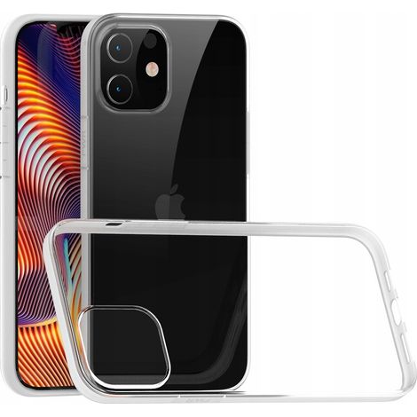 Cover posteriore in silicone Forcell per Motorola G8 Power, incolore (1/5)
