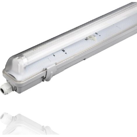 Boîtier étanche pour tube T8 Led Roblan 1 tube - 120cmt