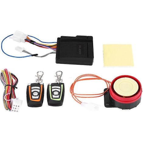 Système d'alarme antivol pour moto avec télécommande (1/5)
