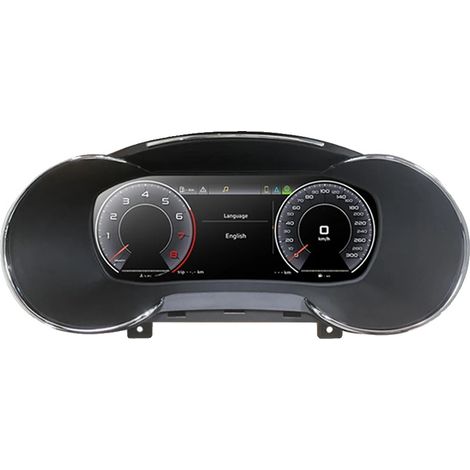 Panel de control digital, pantalla LED de 12,3 pulgadas, interfaz Plug and Play, A3 8V (1/2)