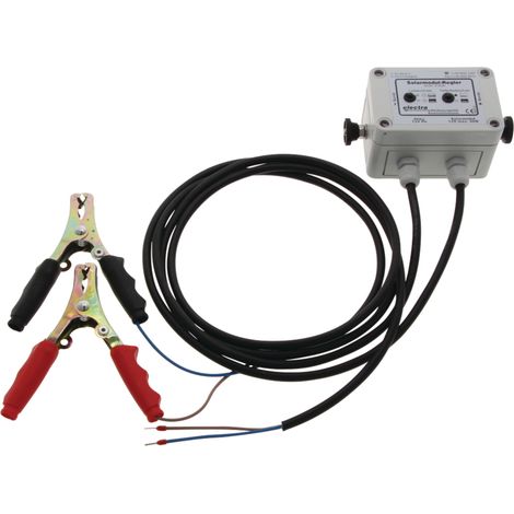 Regolatore per moduli fotovoltaici con regolazione