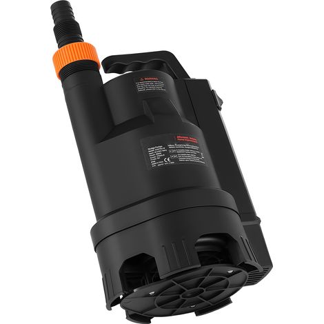 Mophorn 690W Tauchpumpe, 17500L/h, PP-GF20 Schmutzwasserpumpe für Abwasser, Schmutzwasser und sauberes Wasser mit automatischem Schwimmerschalter, 9m Förderhöhe, geeignet für Pools, Teiche