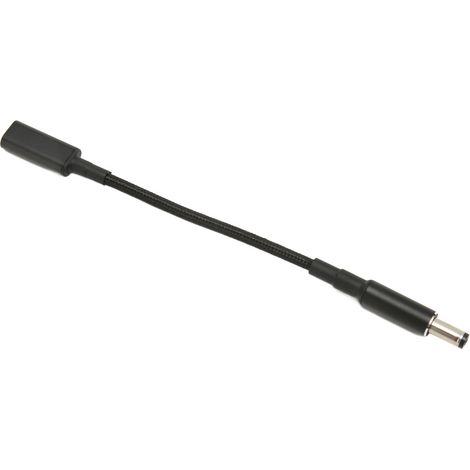 Cable adaptador de corriente USB tipo C a CC, 5,5 mm x 2,1 mm, 100 W. Fabricación de alta calidad, transmisión de corriente estable, compatible con ordenadores portátiles, tabletas, monitores y otros 