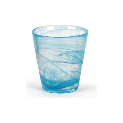 Set 6 Bicchieri Acqua Vino da Tavola in Vetro Capri Marina 37 cl (1/2)