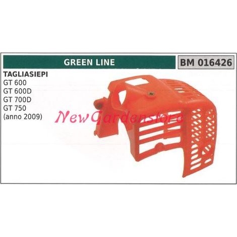 Capó motor GREEN LINE motor cortasetos GT600 600D 700D 016426