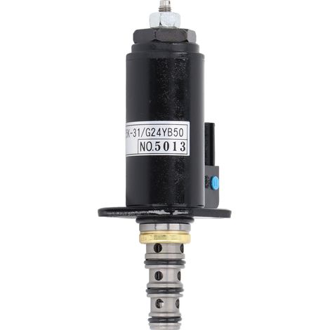 Électrovanne rotative, boîtier en acier allié, électrovanne de remplacement pour pelles hydrauliques KOBELCO SK200 8, 250, 330, 350 8 (1/5)