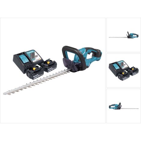 Makita DUH 507 RM2 Akku Heckenschere 18 V 50 cm + 2x Akku 4,0 Ah + Ladegerät