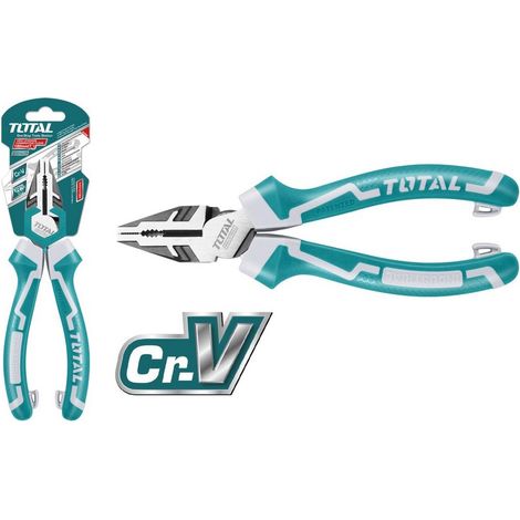 PINZA UNIVERSALE COMBINATA TRONCHESE 200mm Cr-V ALTA LEVA TOTAL (1/5)