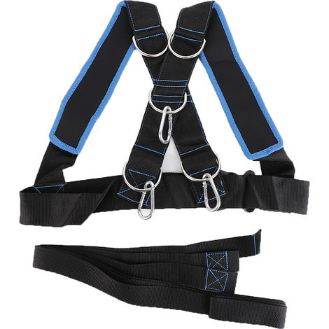 Harnais d'épaule pour traîneau d'entraînement, ceinture de résistance pour sport et fitness (1/5)