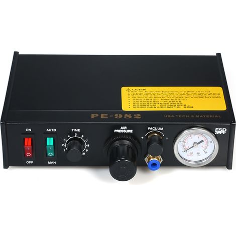 Decdeal Halbautomatischer Kleberspender Machine Professionelle Präzise -Abgabe -Controller Digital Steuerung Tropf Präzision Kleber