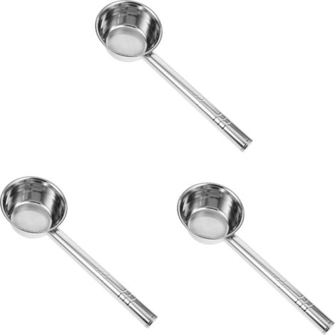 3 Pièces Louche à Eau Tasse De Rinçage du Bain Cuillère à Eau à Long Manche Louche Cuillère Louche De Bain Manche Long Louche De Louche De Cuisine Louches Acier Inoxydable (1/5)