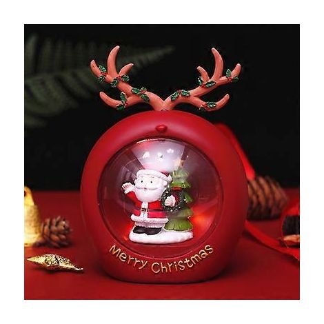 Lumières d'ambiance Père Noël Étoile Cerf Activités lumineuses de bureau (1/4)
