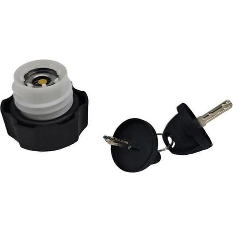 Bouchon De Reservoir De Carburant - Avec Verrouillage - Pour Vtt Ssv Atv Utv - A02A50100002 - Noir - 1 Piece (1/5)