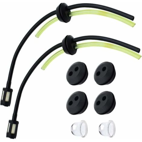 VURAHOME – 2-teiliges Set Kraftstoffschlauch für Freischneider, universelle Kraftstoffleitungsdichtungen, Kraftstofffilter-Set, Kraftstofffilter-Set, Kraftstoffschlauch für Freischneider, Kraftstoffle (1/5)