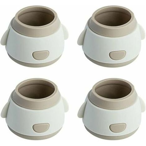 DRIVE - OXNTUJ Protections antichute pour pieds de table et de chaise (8 pièces) - Protections silencieuses et élastiques en silicone pour pieds de chaise et de meubles (1/5)