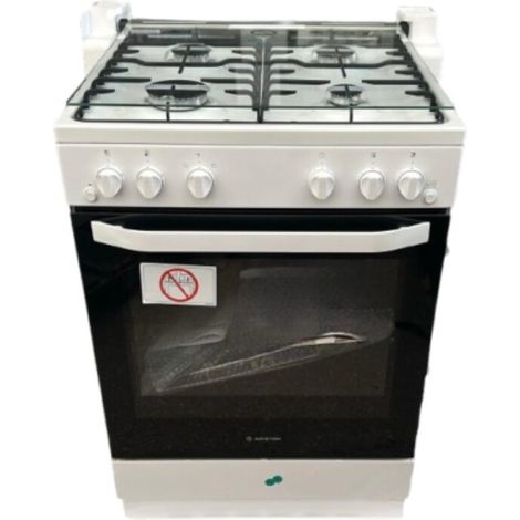 Cucina Hotpoint 4 fuochi a gas forno gas 60X60 Bianco AS67G1MMW/MEA (1/2)