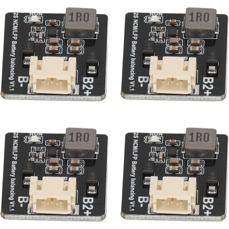 Aktives Balancer-Kit für 4 Lithium-Batterien, induktive 2-Draht-Batteriestromübertragungsplatine (1,2 A) für die Schaltungswartung (1/5)