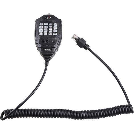 Kit mains libres pour autoradio TH-9000/TH-9000D : microphone intégré. (1/4)