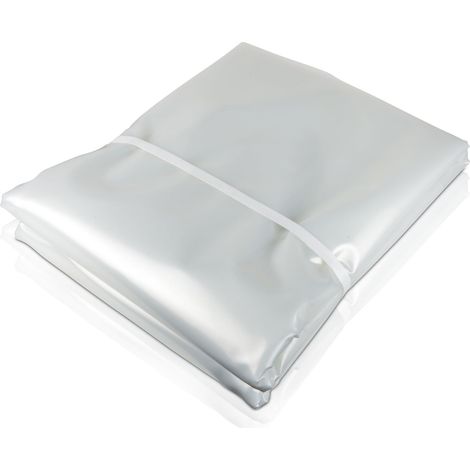 Tapis de Sol 110g/m² pour Piscine 610X375cm, Couleur Blanc (1/5)