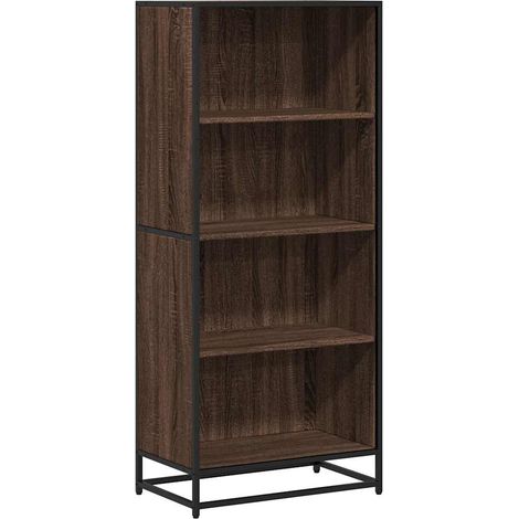 Maison Exclusive - Bücherregal Braun Eichen-Optik 60x35x139 cm Ho