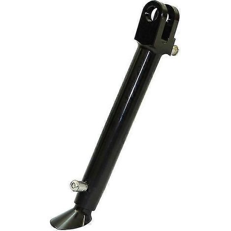 CNC-verstellbarer Seitenständer mit Fußstütze für Kawasaki Ninja ZX6R ZX600R 2009–2012 (Teilenummer: 340240065) – Schwarz