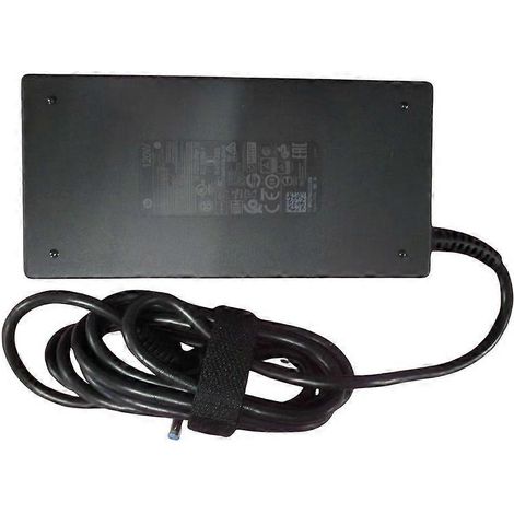 Adaptateur secteur 120 W, compatible avec les ordinateurs portables, sortie 19,5 V, courant 6,15 A, connecteur 4,5 x 3,0 mm, design ultra-mince, fonction PFC. (1/5)