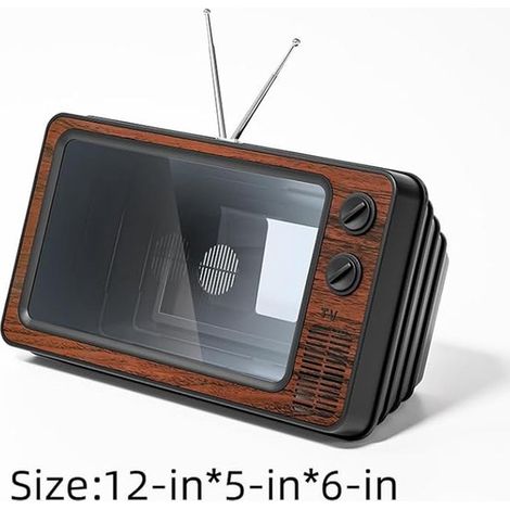 Lente d'ingrandimento per schermo di smartphone: schermo pieghevole HD 3D da 12 pollici per una visione comoda e agevole di film e video. (1/4)