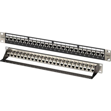 1U 24 Port Patch Panel (1/5)